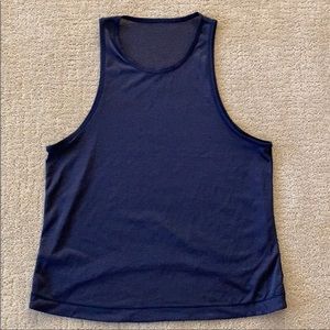 Lululemon🍋 Blue Mesh Tank Top size 6